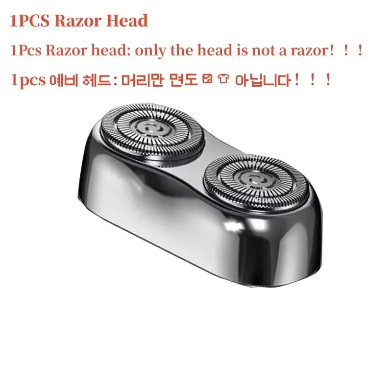 Portable Dual Head Electric Shaver