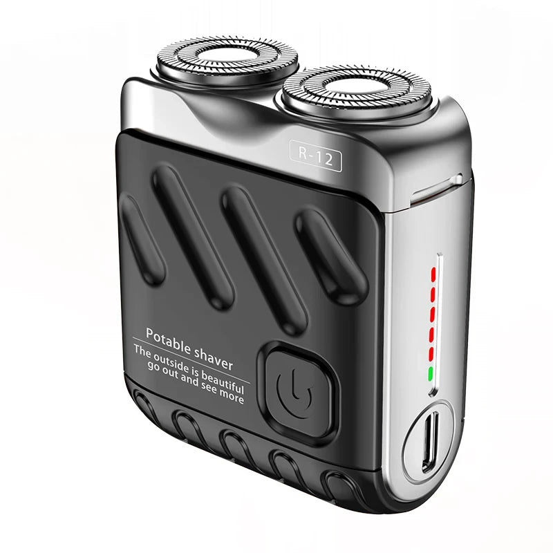 Portable Dual Head Electric Shaver