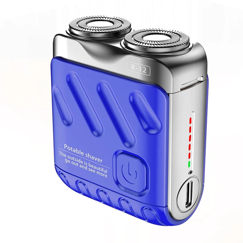 Portable Dual Head Electric Shaver