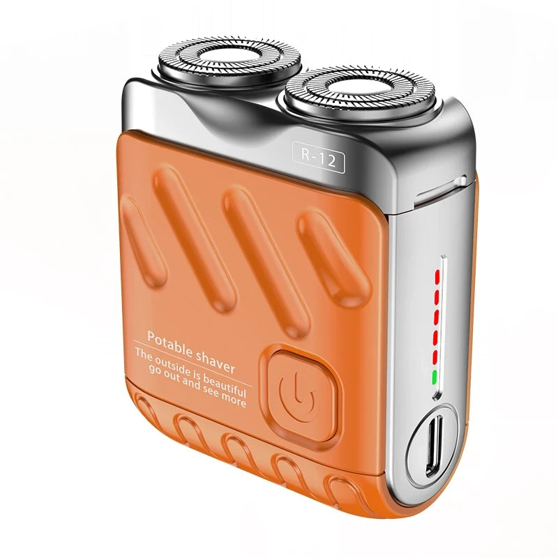 Portable Dual Head Electric Shaver
