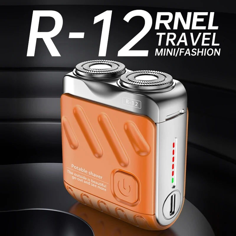 Portable Dual Head Electric Shaver