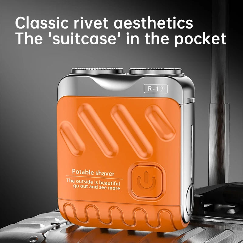 Portable Dual Head Electric Shaver