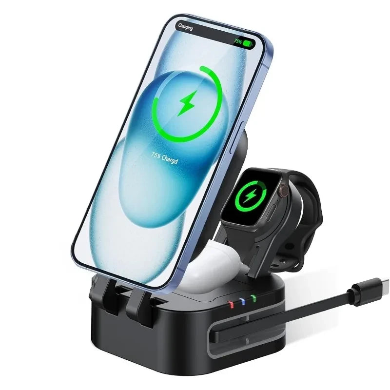 Magnetic Triple Wireless Charging Station