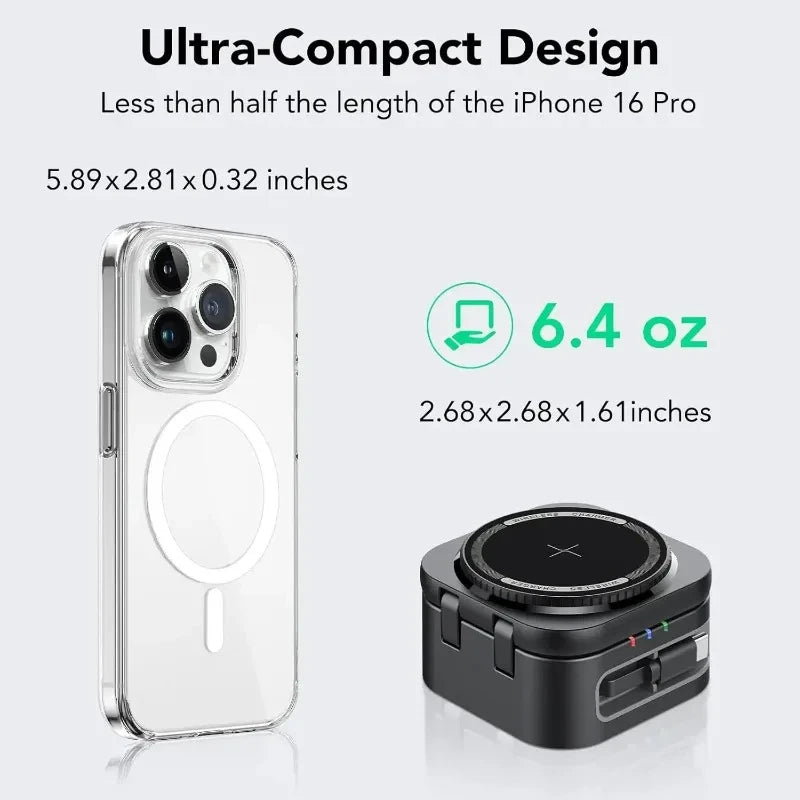 Magnetic Triple Wireless Charging Station
