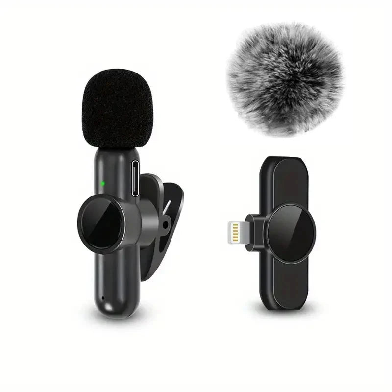 Wireless Lavalier Mobile Microphone