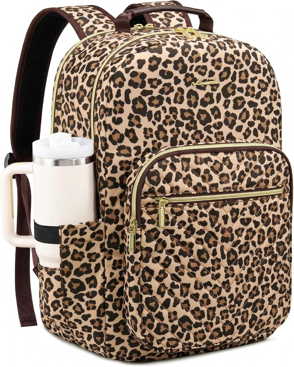 LOVEVOOK Quilted Laptop Backpack