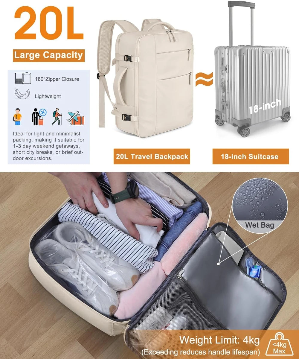 Capolo Waterproof Travel Backpack