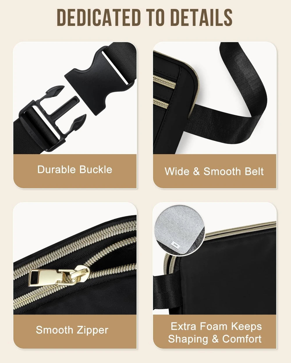 Capolo Water-Resistant Belt Bag