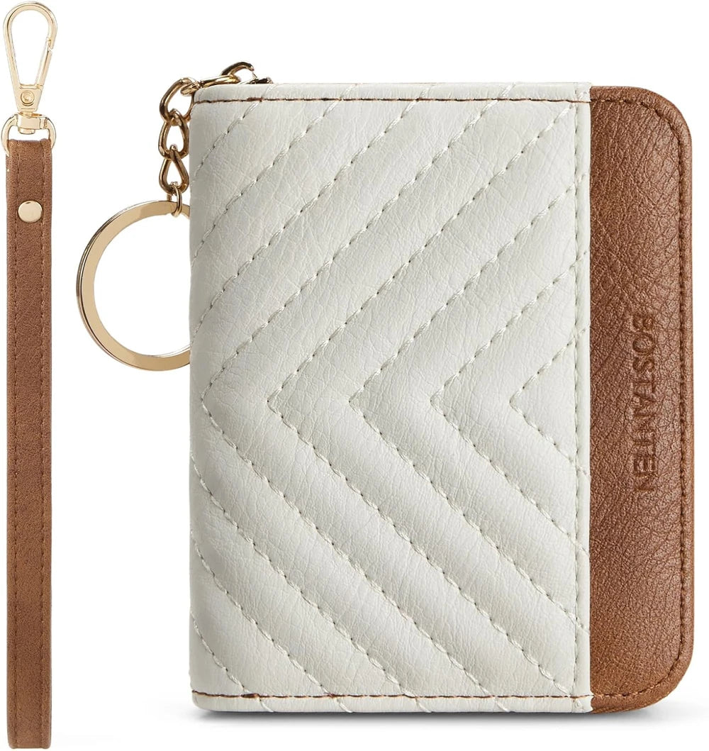 Bostanten Vegan Leather Accordion Wallet