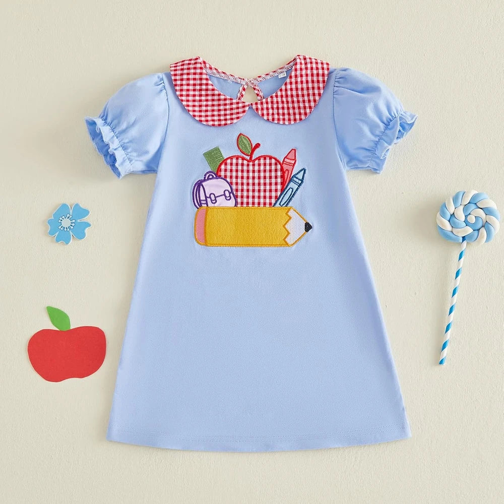 Toddler Girl Back to School Dress