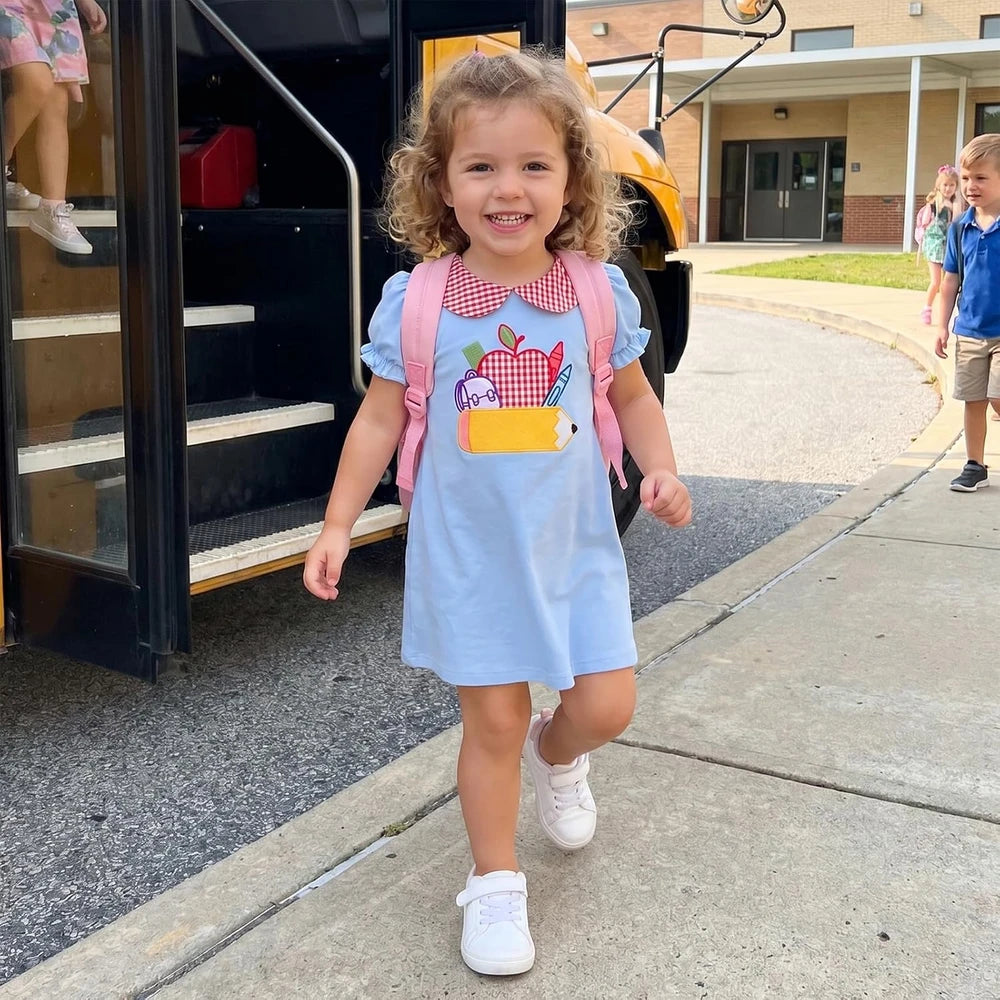 Toddler Girl Back to School Dress