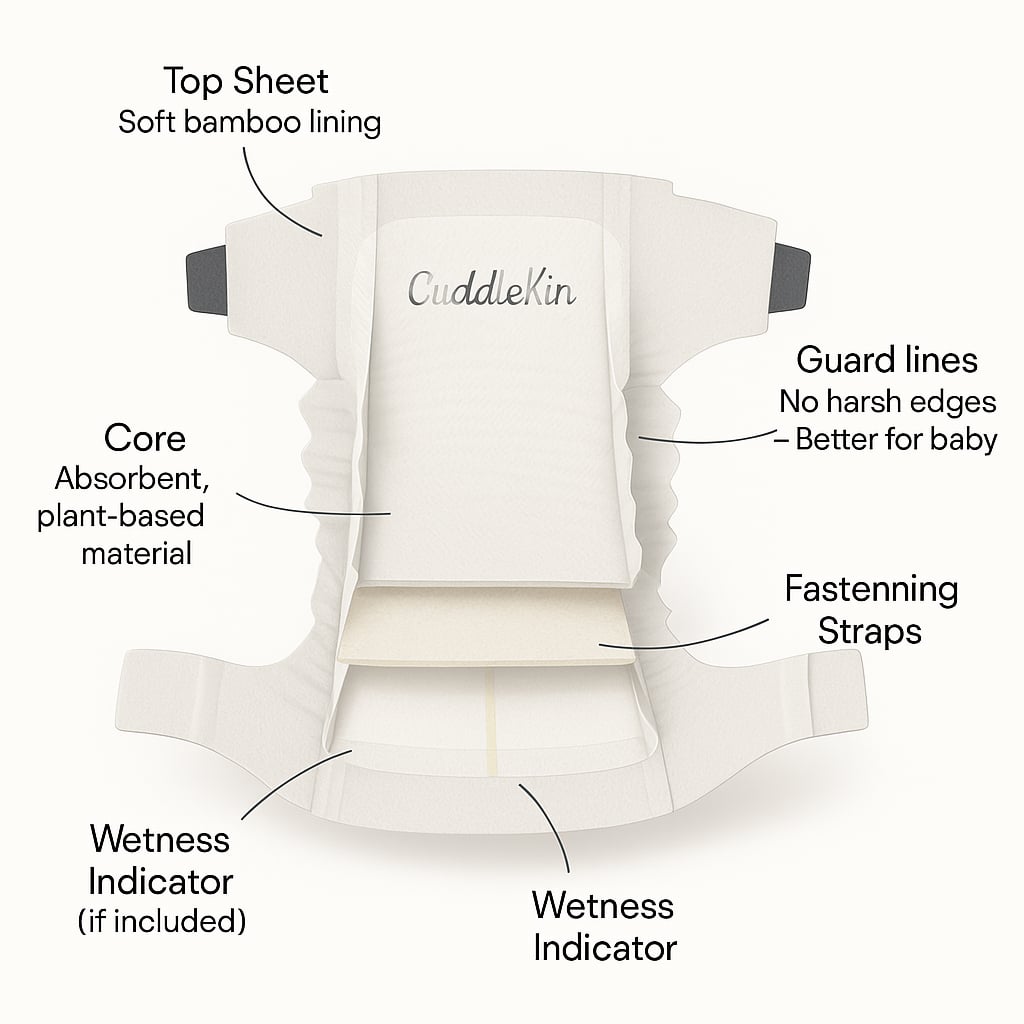 Cuddle-Kin Plant Diapers - Guaranteed Rash & Leak Free